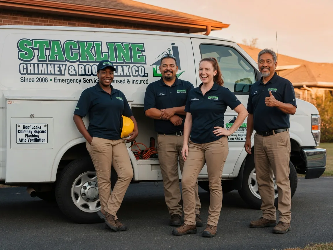 Chimney flashing repair company in Willis Wharf, VA